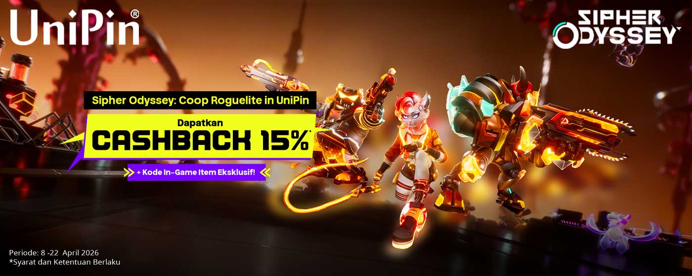 Petualangan Sipher Odyssey Dimulai! Cashback 15% & Item Eksklusif Menantimu